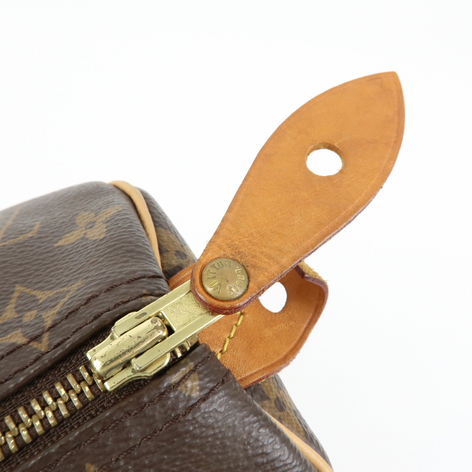 Louis Vuitton Monogram Speedy 30 Boston Bag Hand Bag Brown M41108