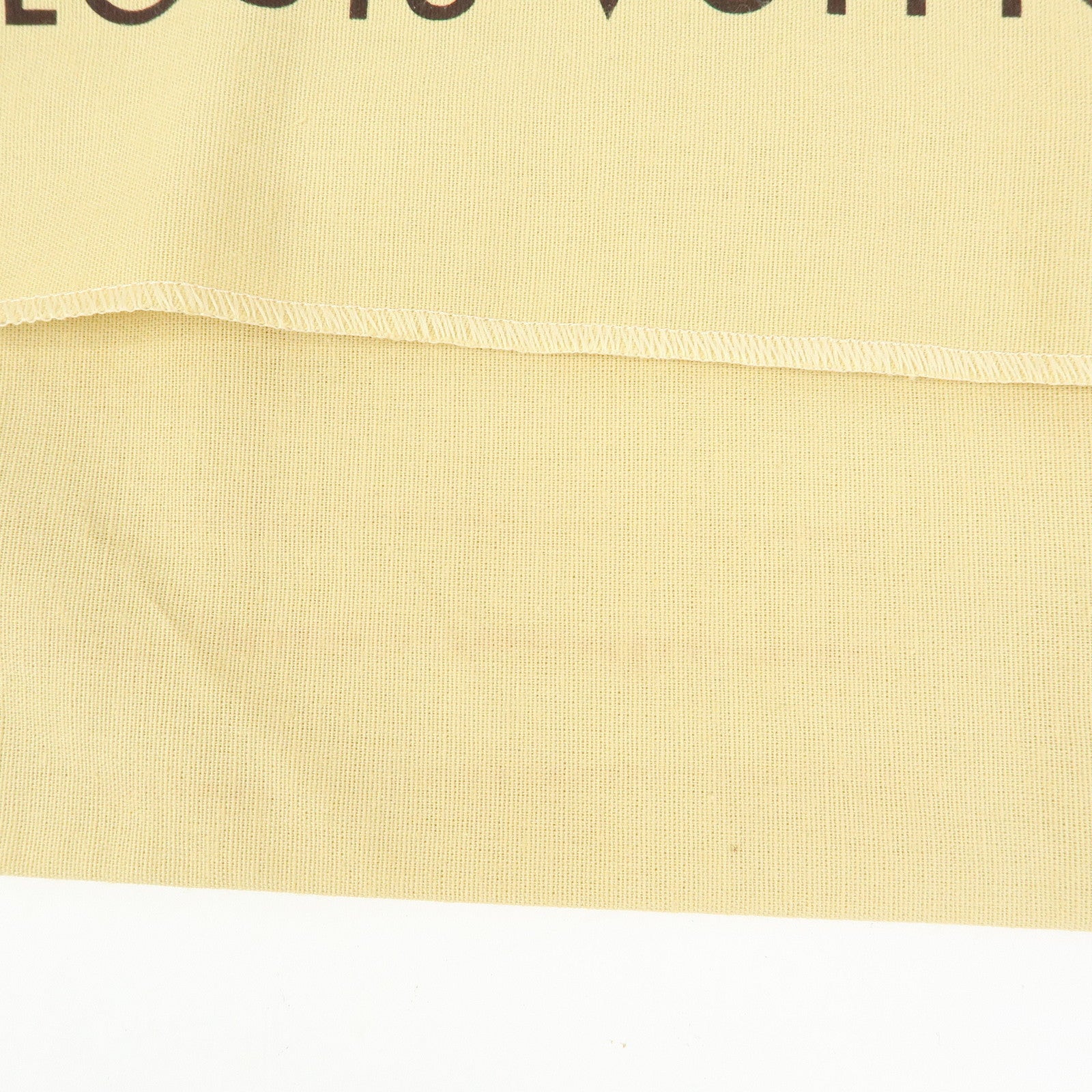 Louis Vuitton Set of 15 Dust Bag Storage Bag Flap Style Beige