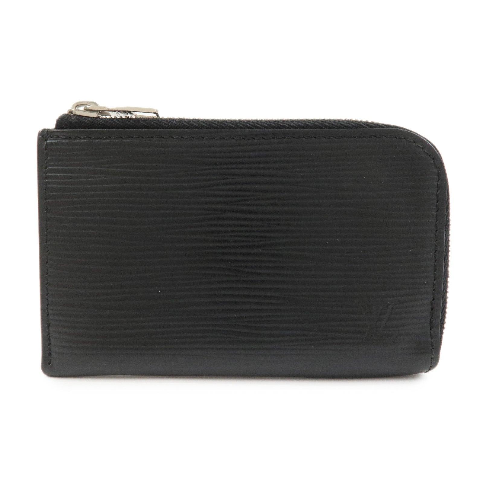 Louis Vuitton Epi Coin Case Coin Wallet Black