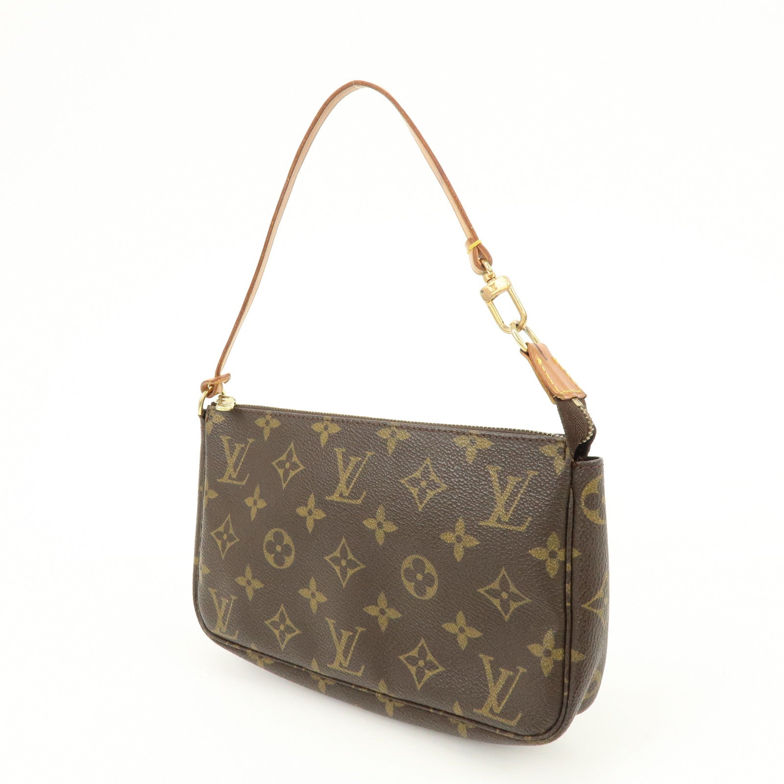 Louis Vuitton Monogram Pochette Accessoires Pouch Hand Bag M51980