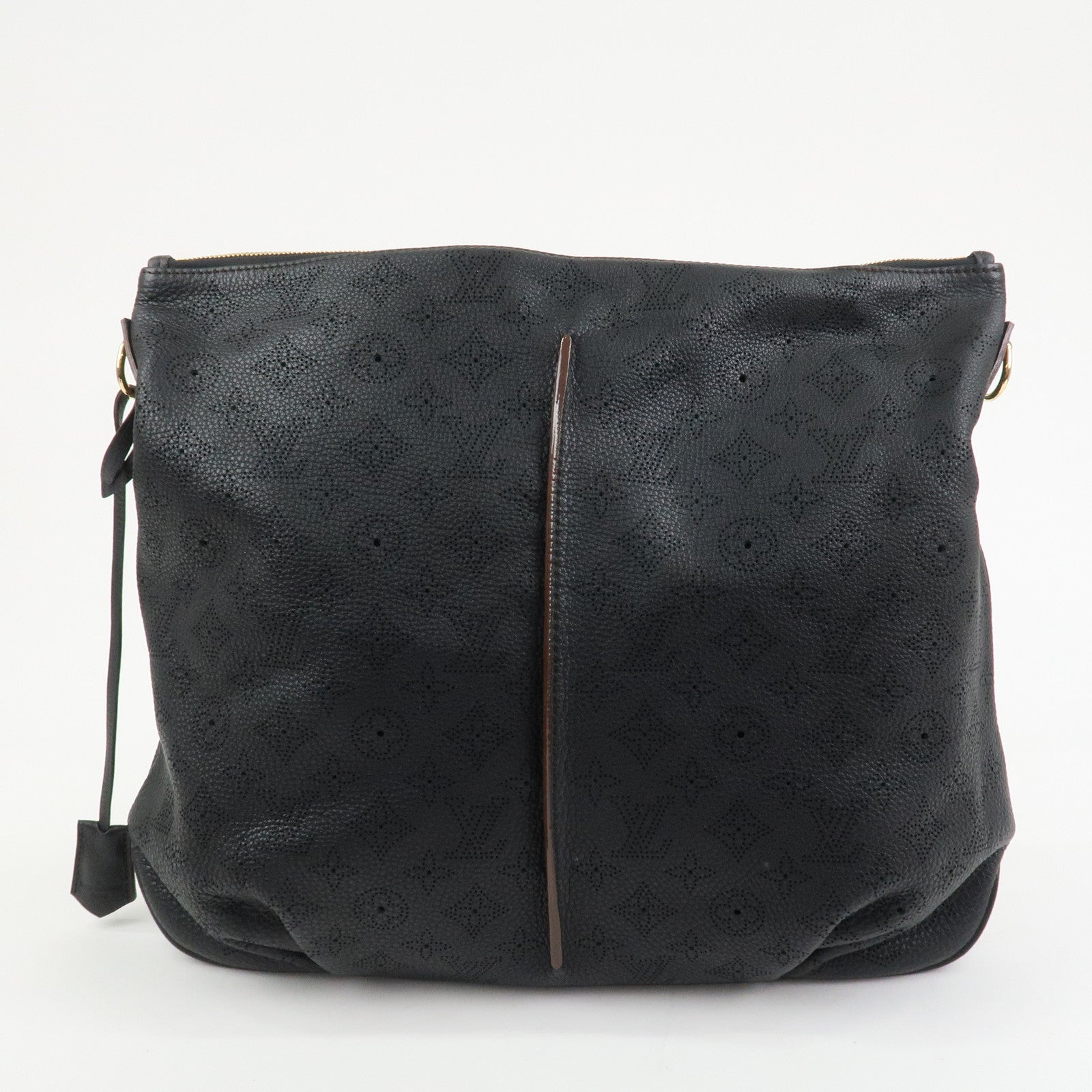 Louis Vuitton Monogram Mahina Leather 2Way Shoulder Bag Noir M93987