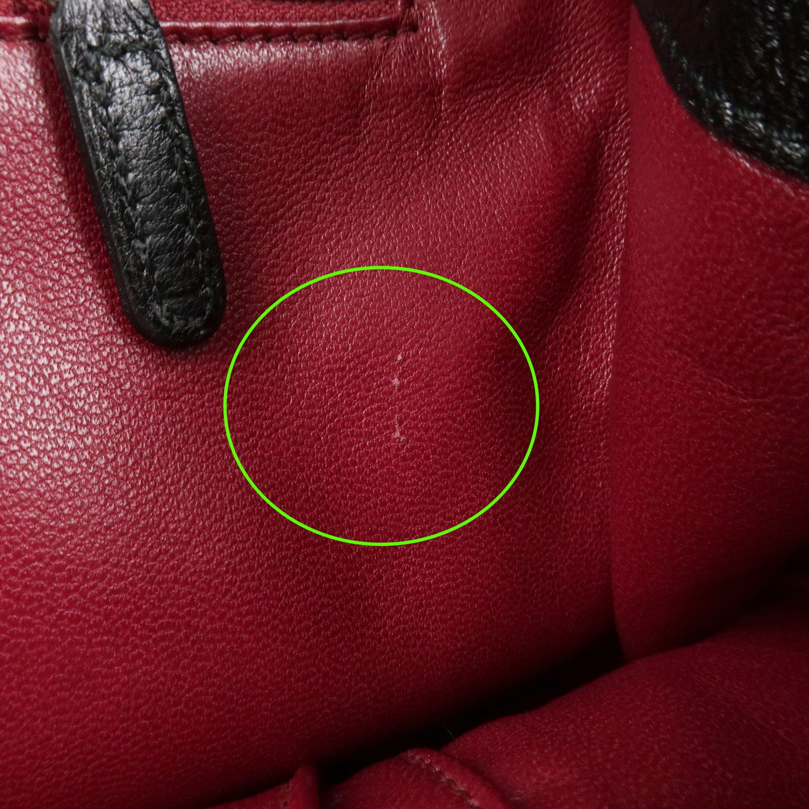 BVLGARI Twist Logo Leather Shoulder Bag Hand Bag Black