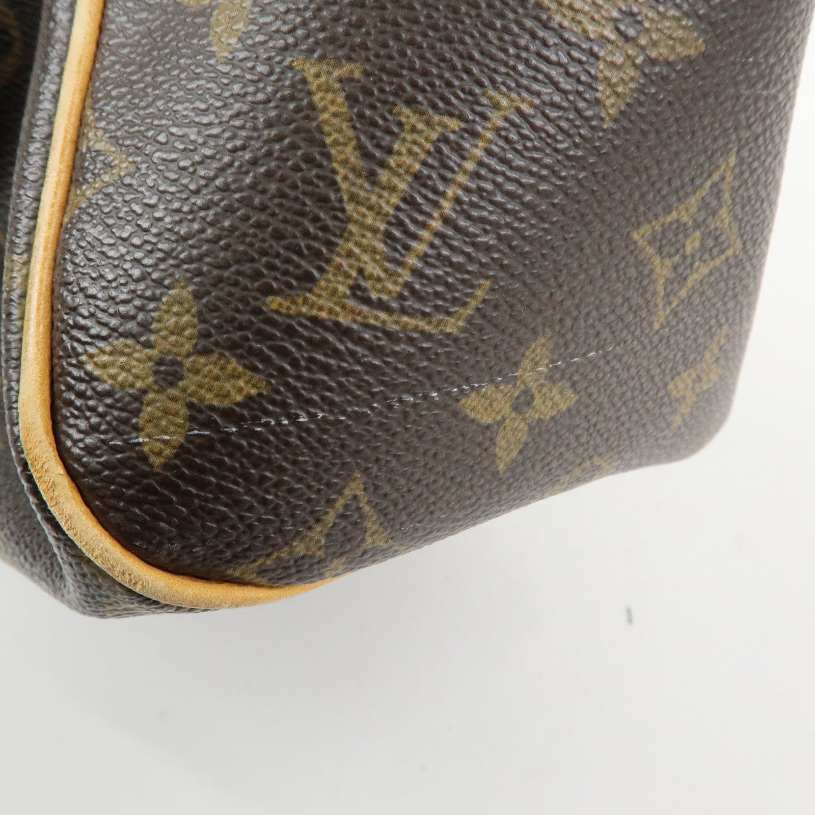 Louis Vuitton Monogram Tivoli PM Hand Bag Shoulder Bag Brown M40143