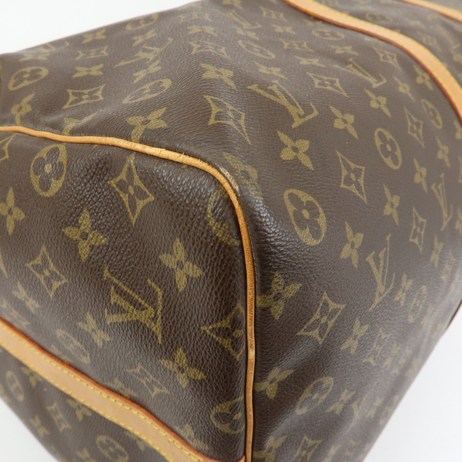 Louis Vuitton Monogram Keep All Bandouliere 60 Boston Bag M41412