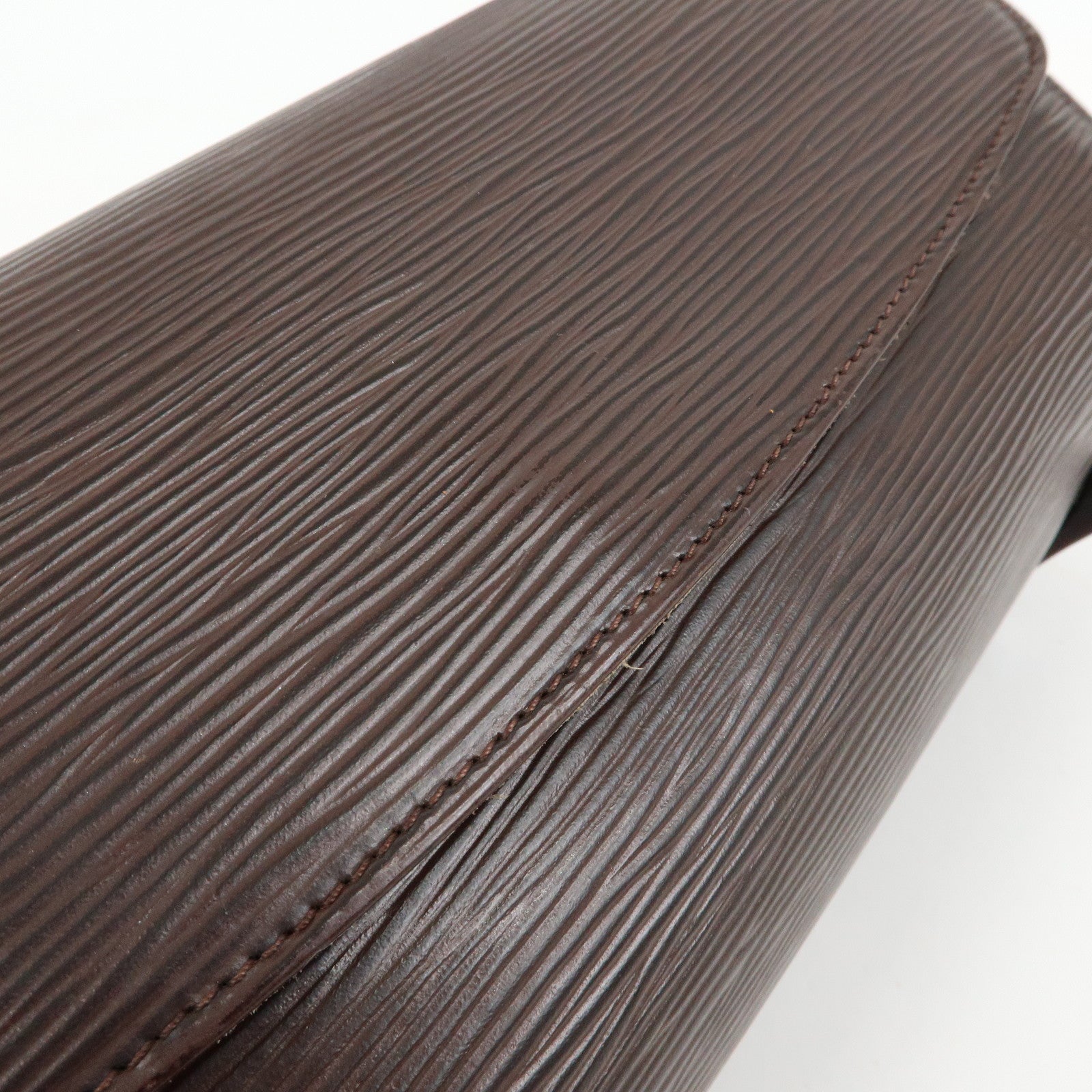 Louis Vuitton Epi Leather Nocturne PM Shoulder Bag Brown M5218D