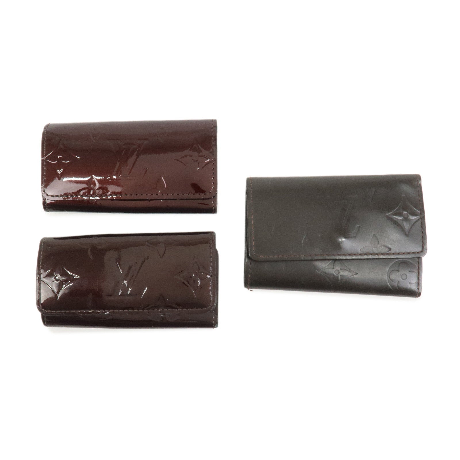 Louis Vuitton Monogram Set of 3 Key Case CA0044/TS1190/TS0163