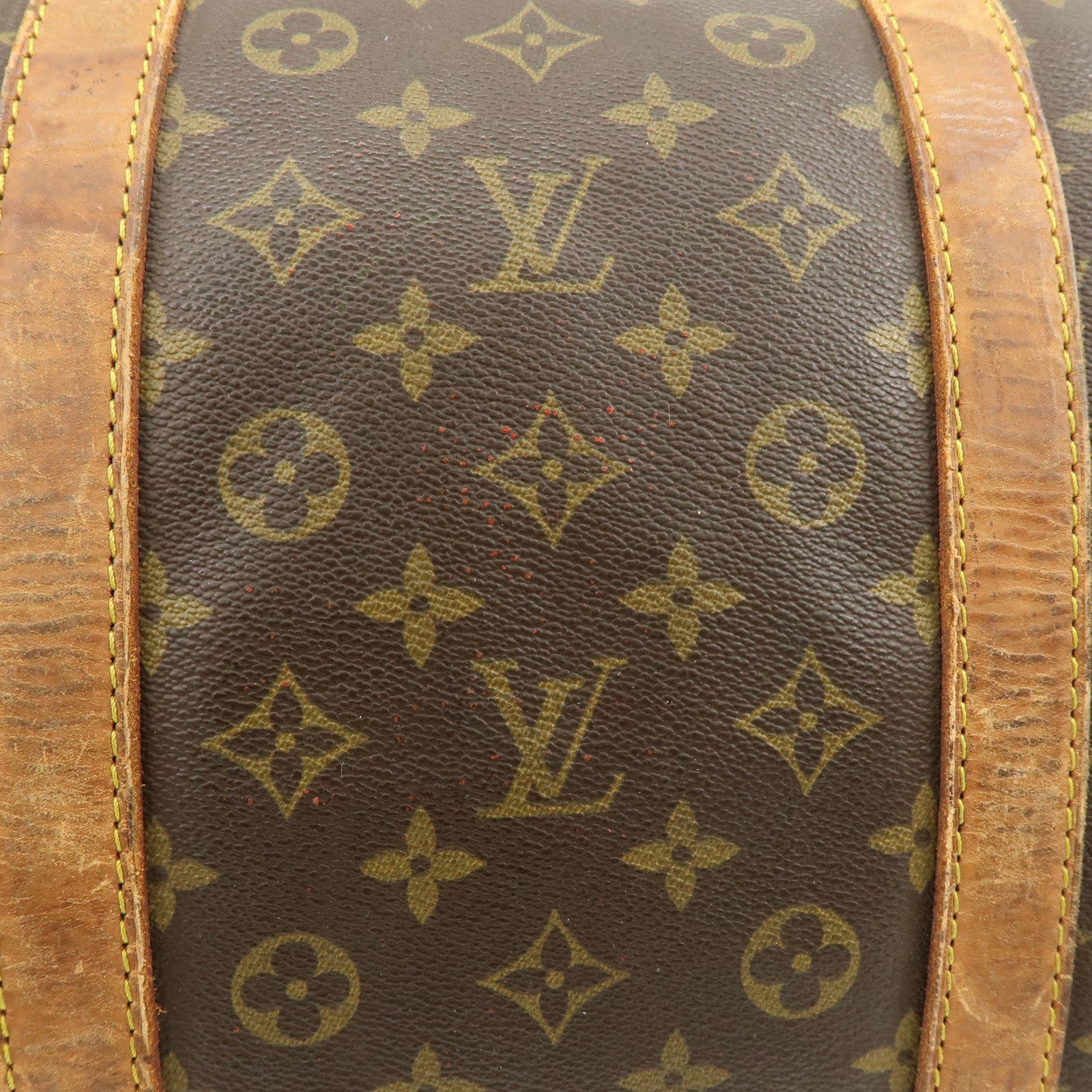 Louis Vuitton Monogram Keep All Bandouliere 60 Boston Bag M41412