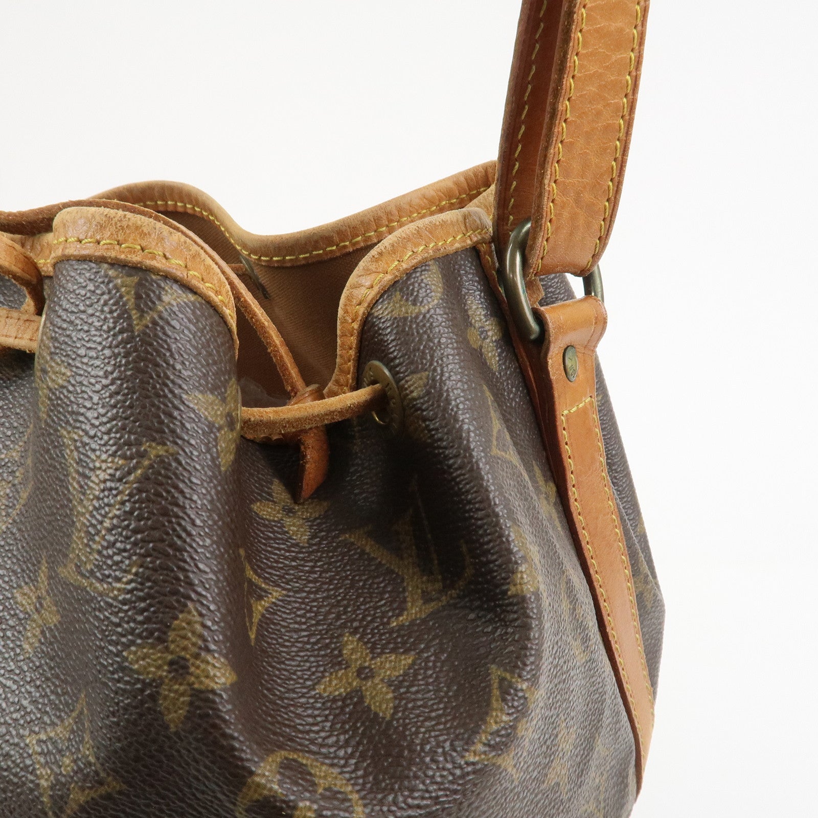 Louis Vuitton Monogram Noe Shoulder Bag Hand Bag Brown M42224