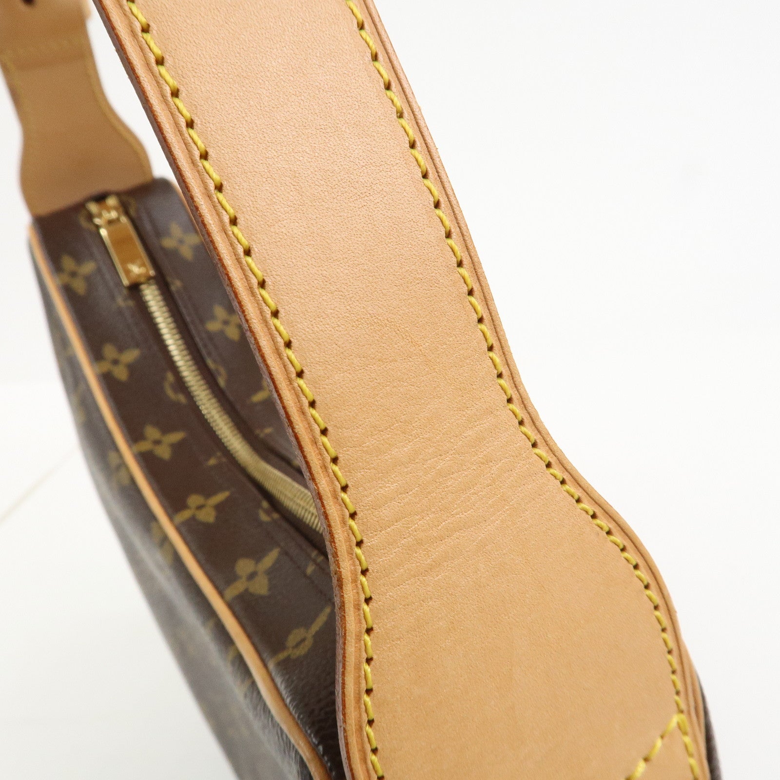 Louis Vuitton Monogram Croissant MM Shoulder Bag Brown M51512