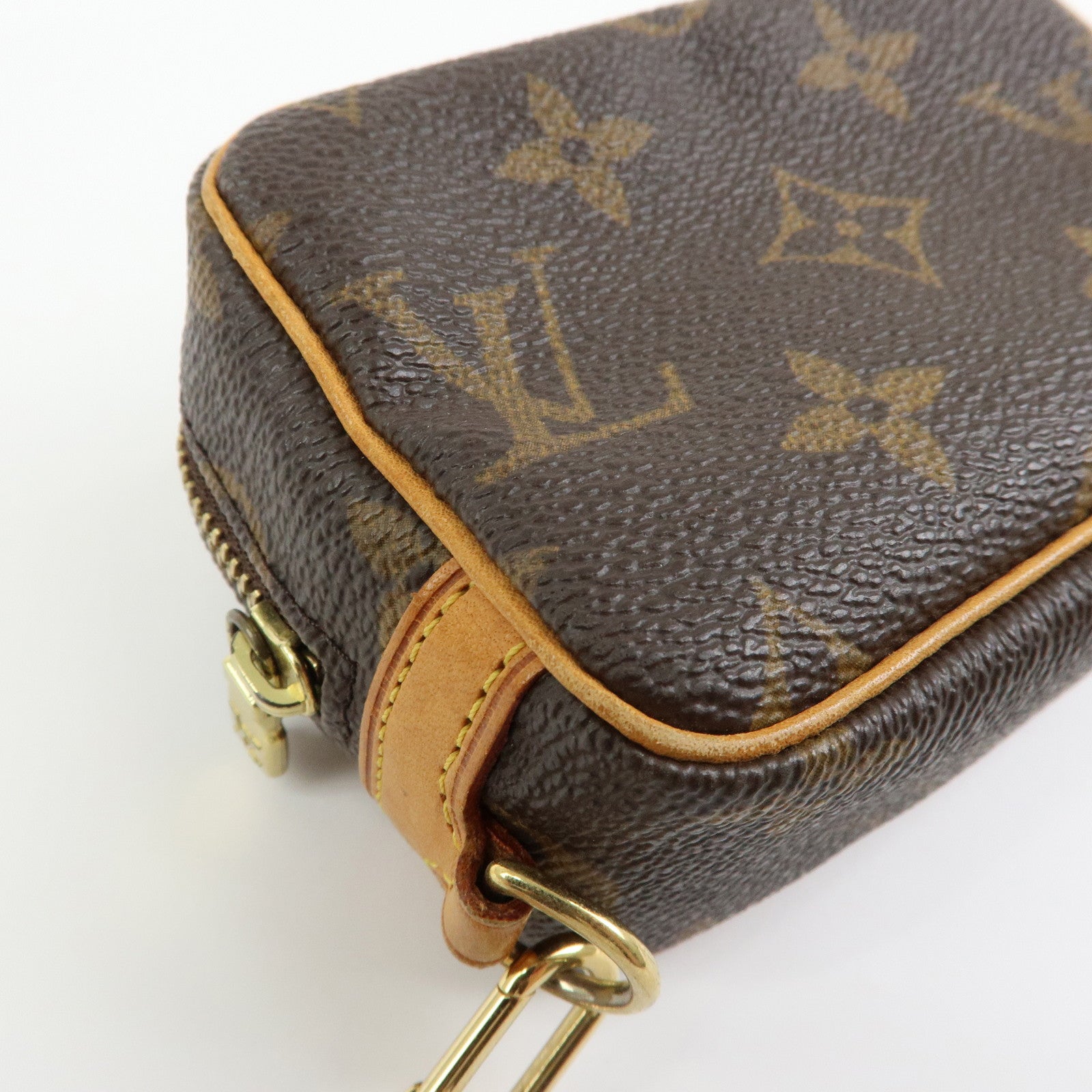 Louis Vuitton Monogram Trousses Wapity Mini Pouch Brown M58030