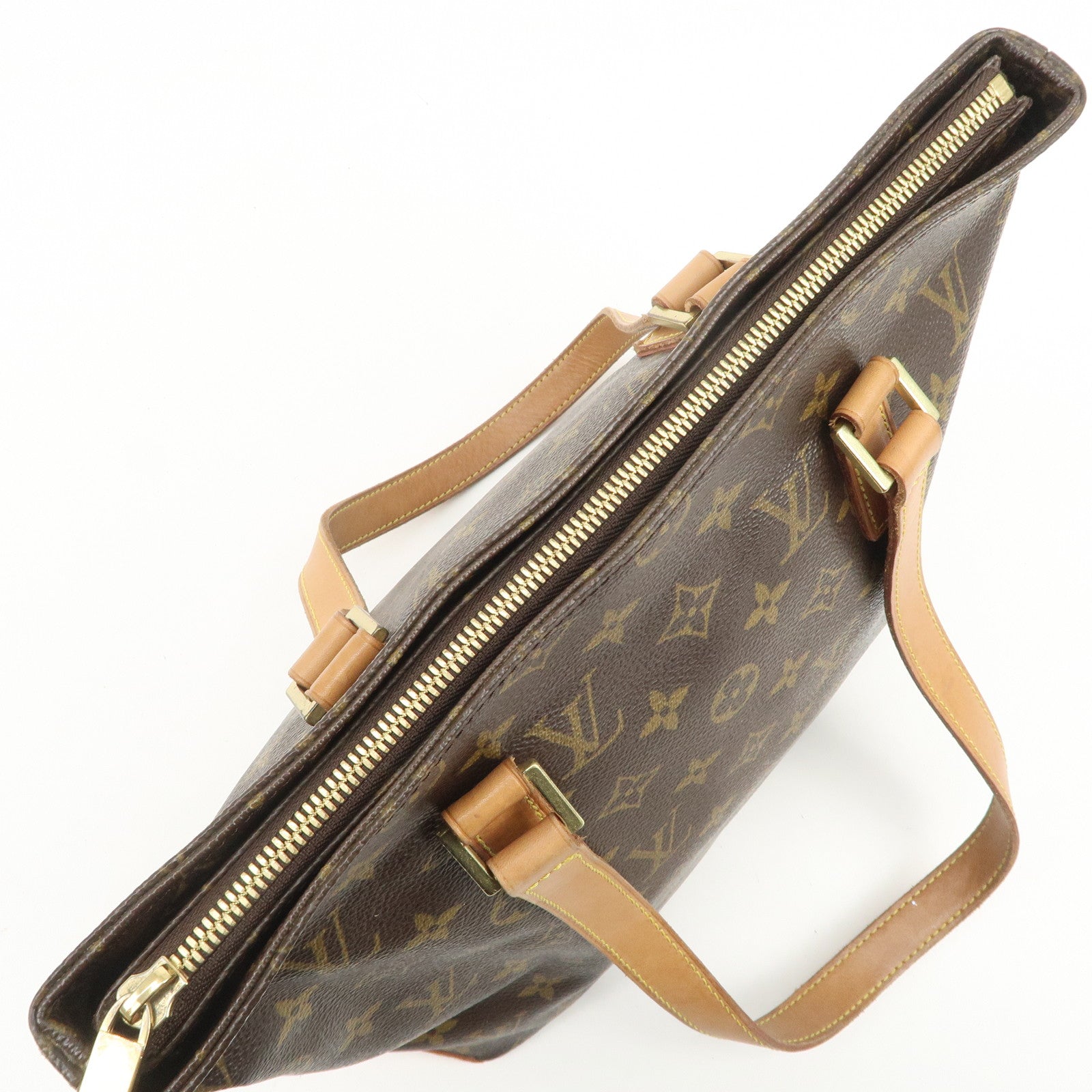 Louis Vuitton Monogram Cabas Piano Tote Bag Hand Bag M51148