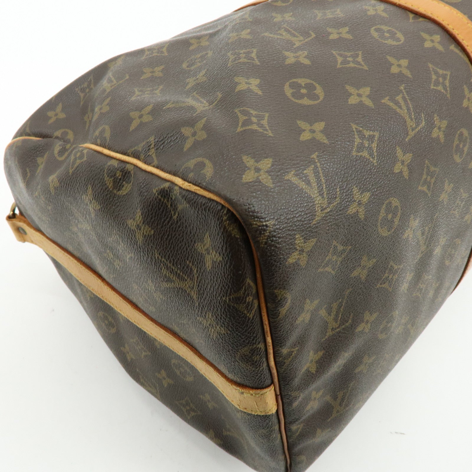 Louis Vuitton Monogram Keep All Bandouliere 55 Boston Bag M41414