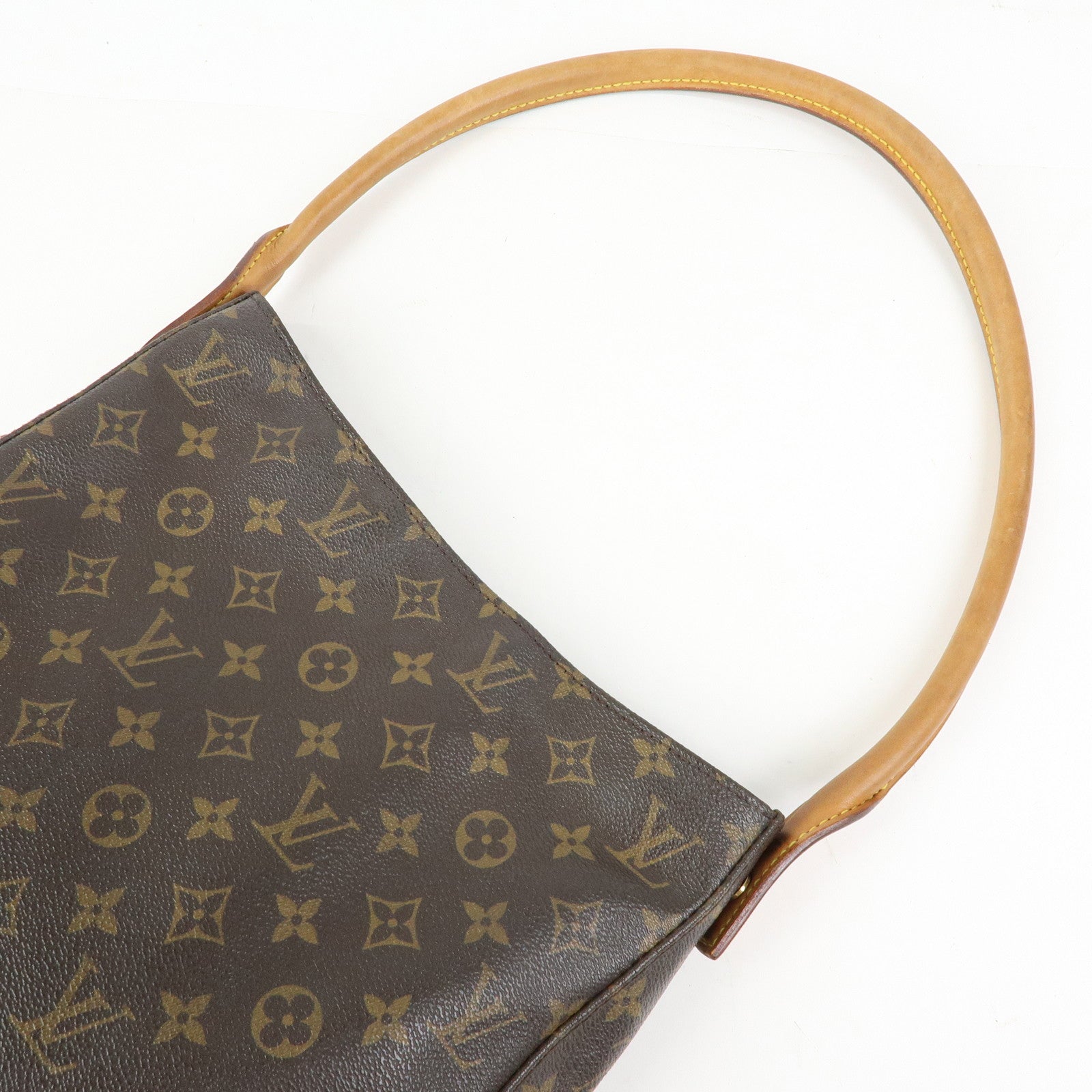 Louis Vuitton Monogram Looping GM Shoulder Bag Brown M51145
