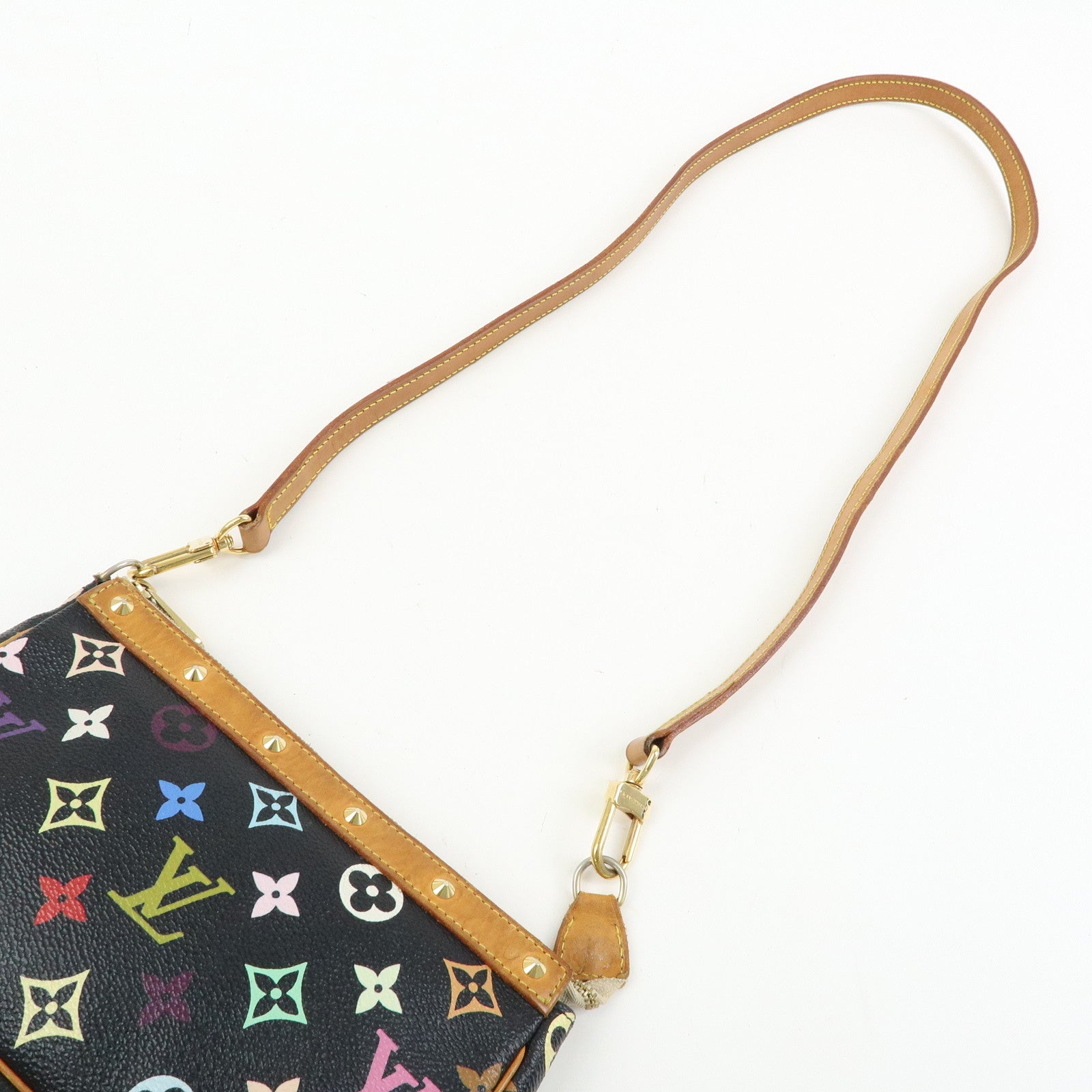 Louis Vuitton Monogram Multicolor Pochette Accessoires Noir M92648
