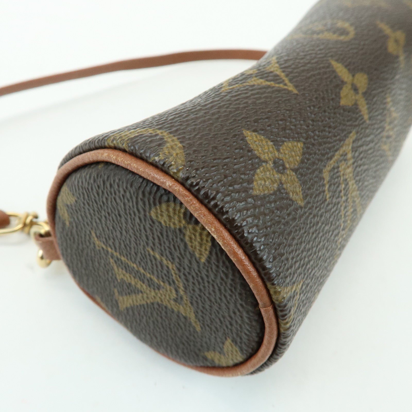 Louis Vuitton Monogram Mini Pouch for Papillon Bag Brown