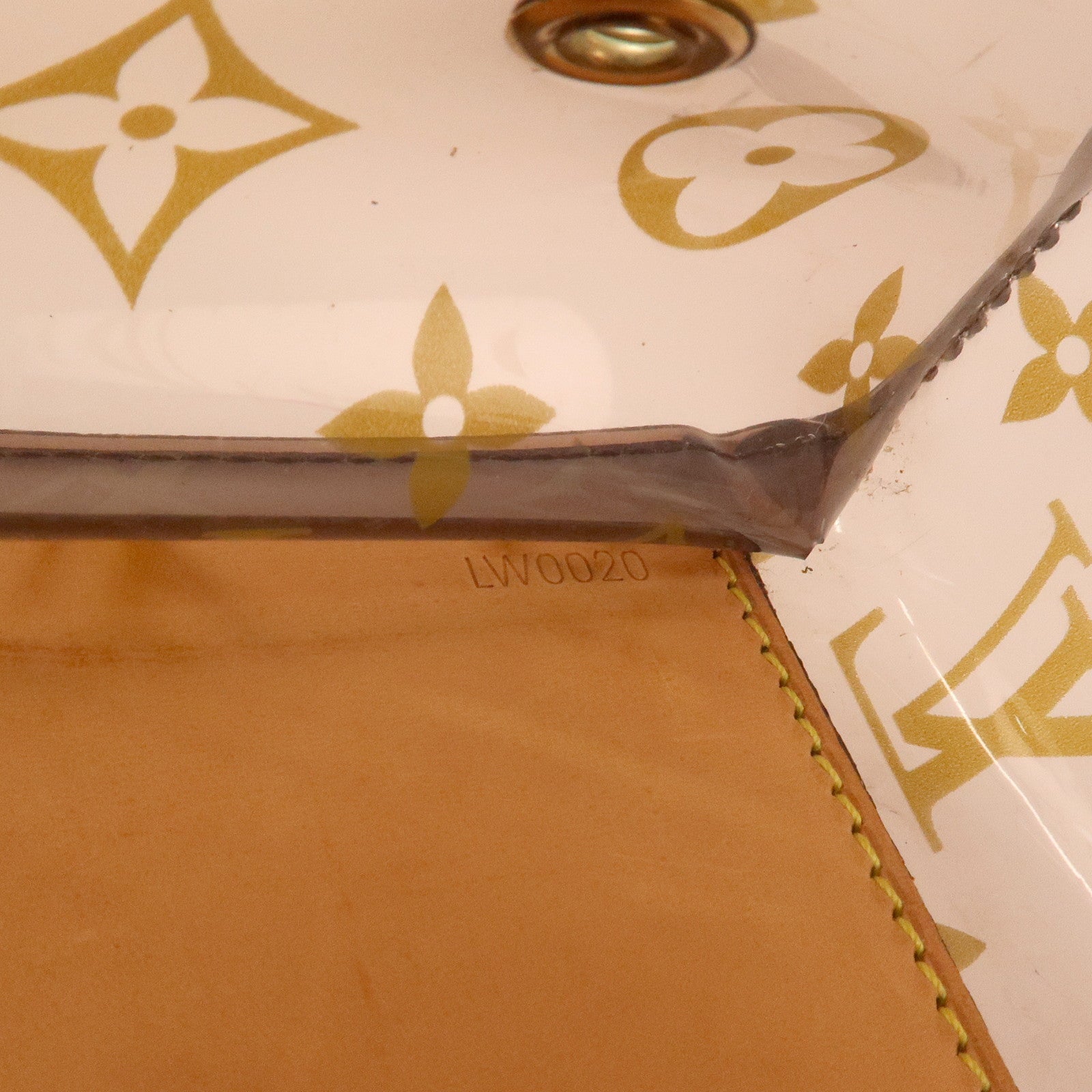 Louis Vuitton Monogram Cabas Cruise Vinyl Tote Bag Brown M50500