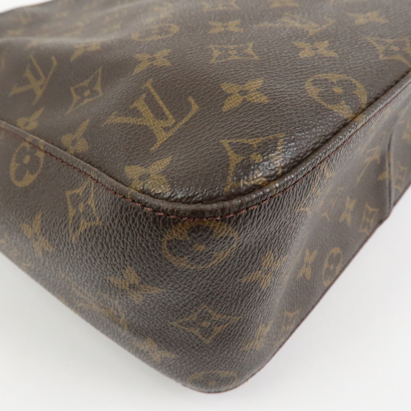 Louis Vuitton Monogram Looping GM Shoulder Bag Brown M51145