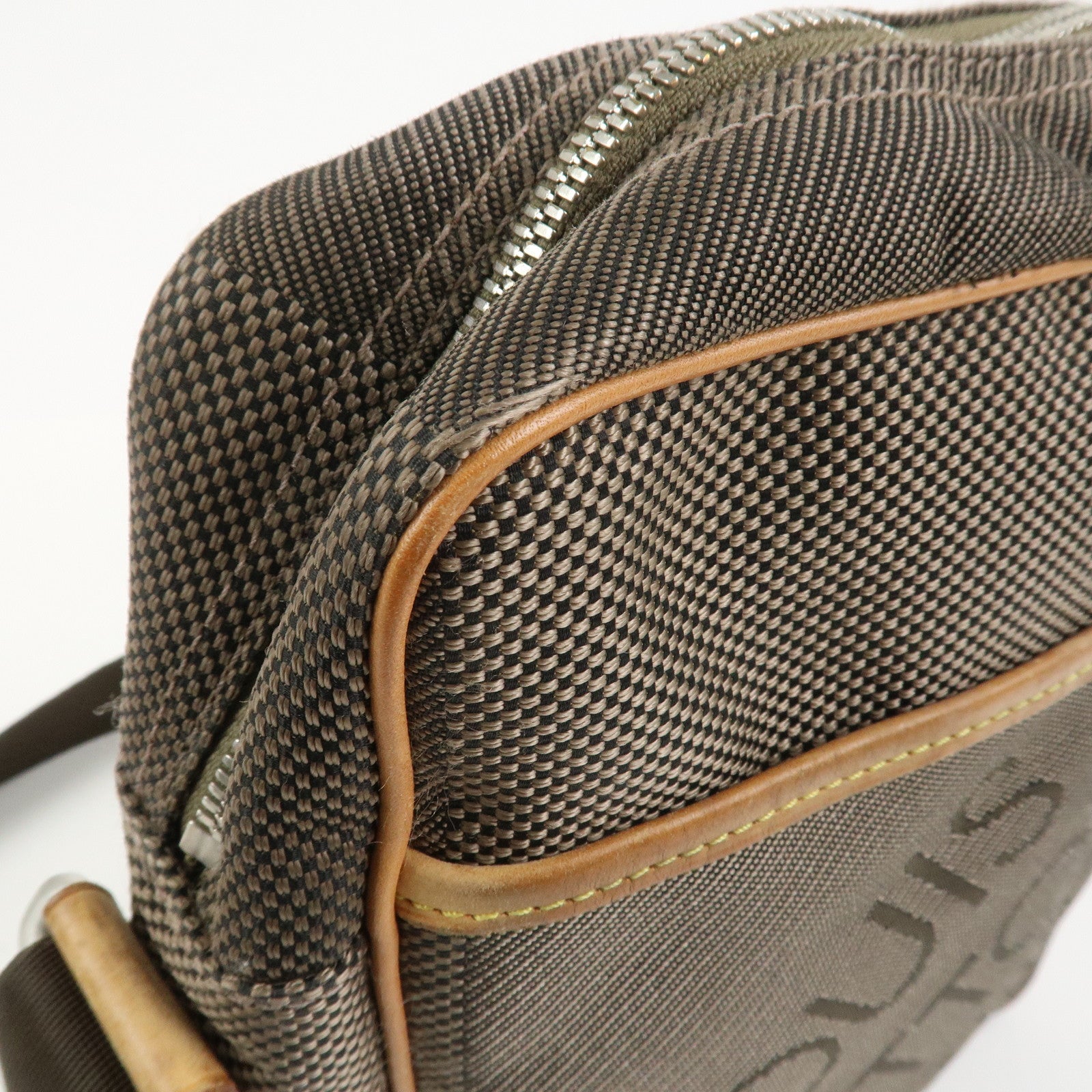 Louis Vuitton Damier Geant Citadin NM Shoulder Bag Terre M93224