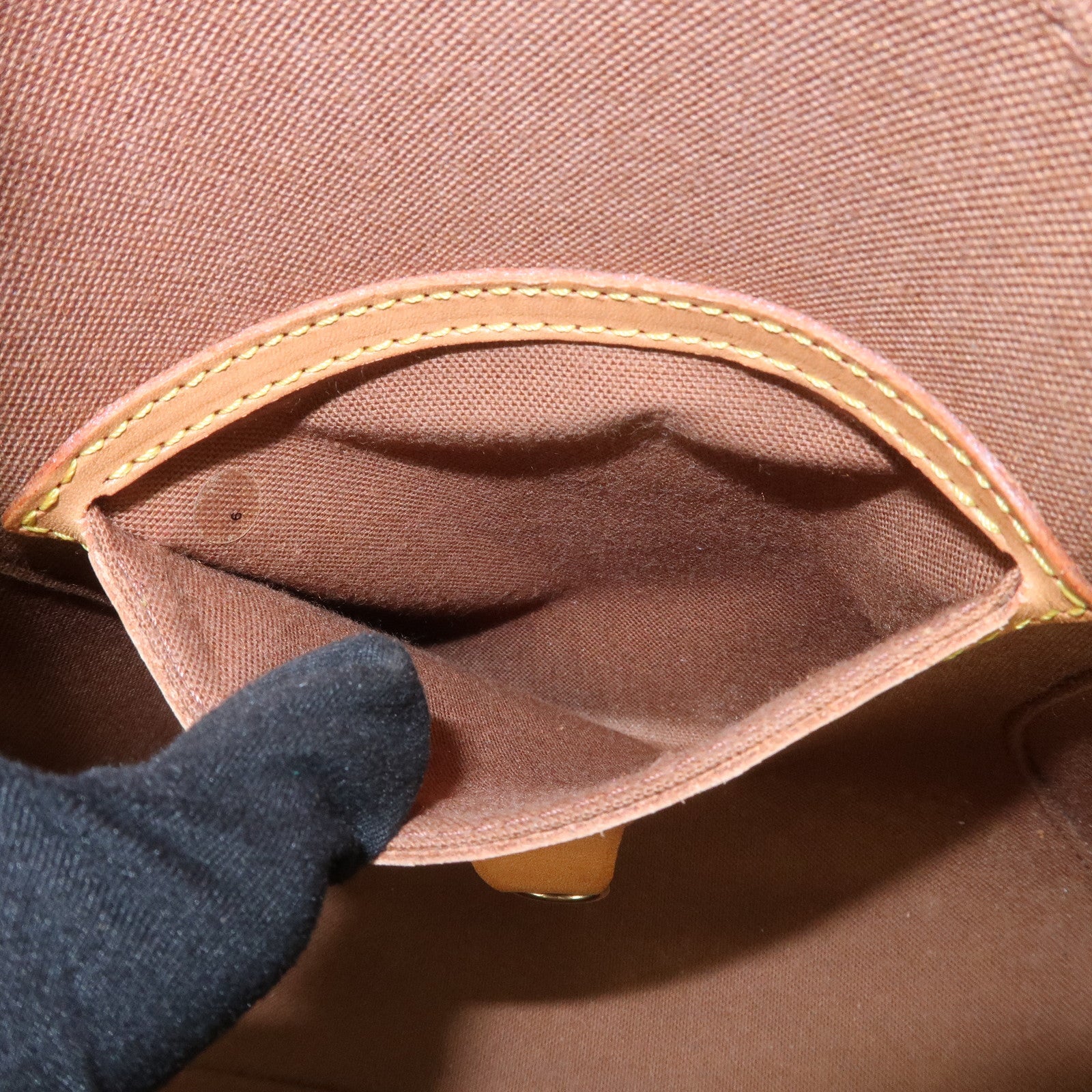 Louis Vuitton Monogram Ellipse MM Hand Bag Brown M51126