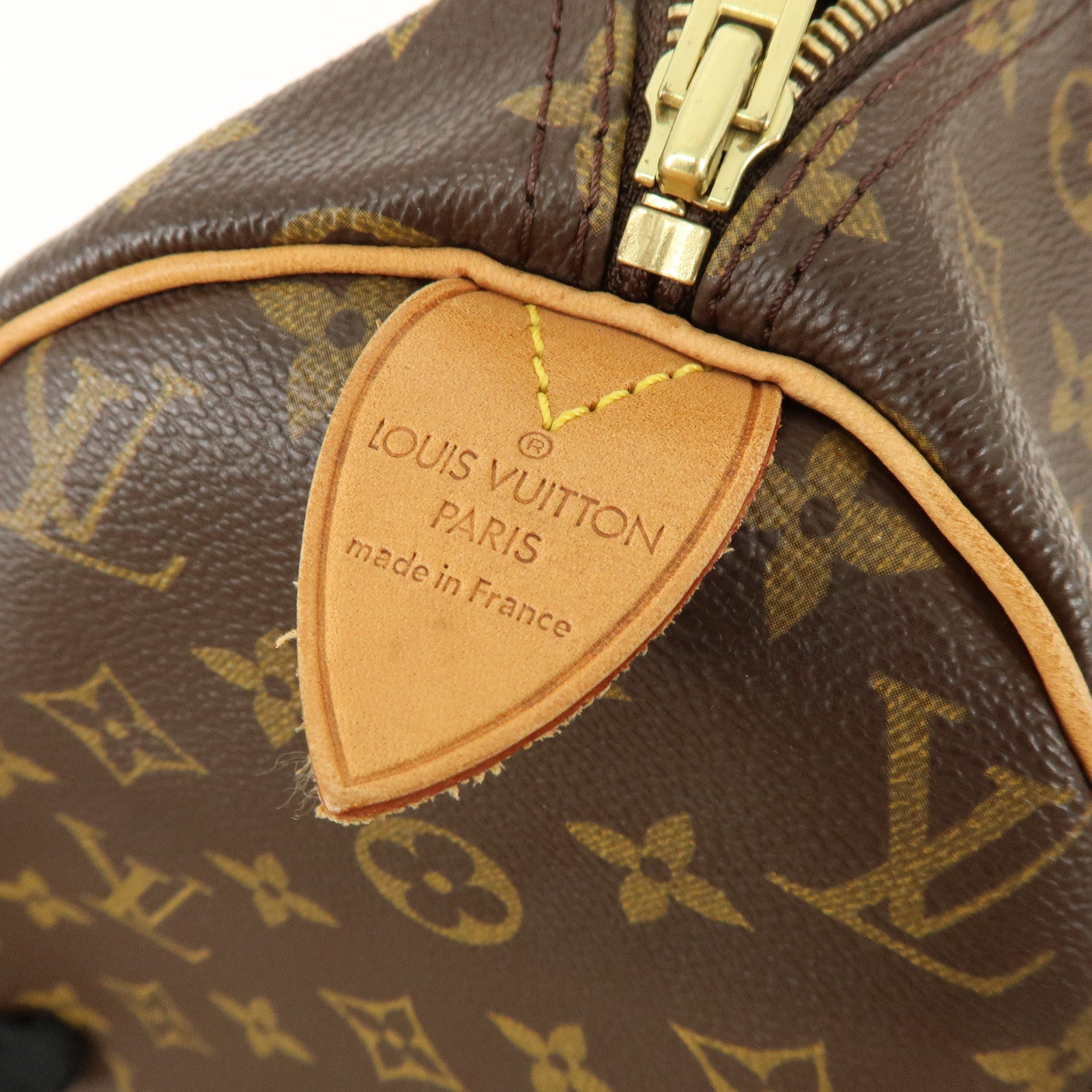 Louis Vuitton Monogram Speedy 30 Boston Bag Hand Bag Brown M41526