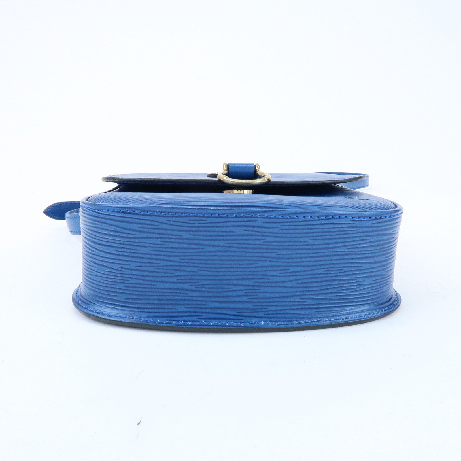 Louis Vuitton Epi Mini Saint Cloud Shoulder Bag Toledo Blue M52215