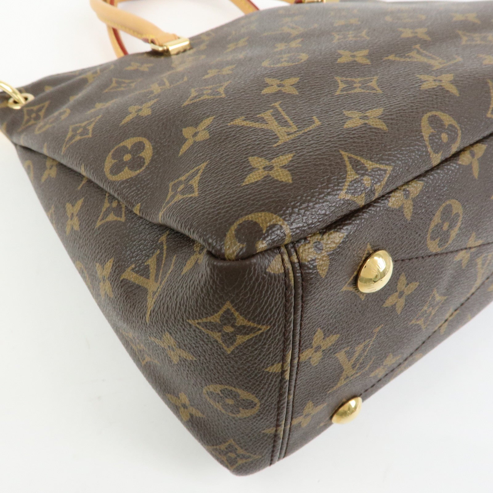 Louis Vuitton Monogram Pallas Canvas Leather 2Way Bag Cerise M41175
