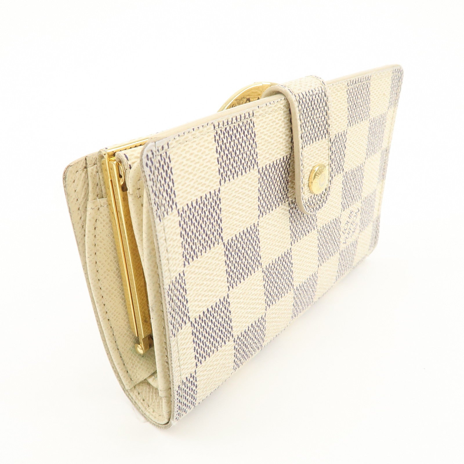 Louis Vuitton Damier Azur Portefeuille Viennois Wallet N61676