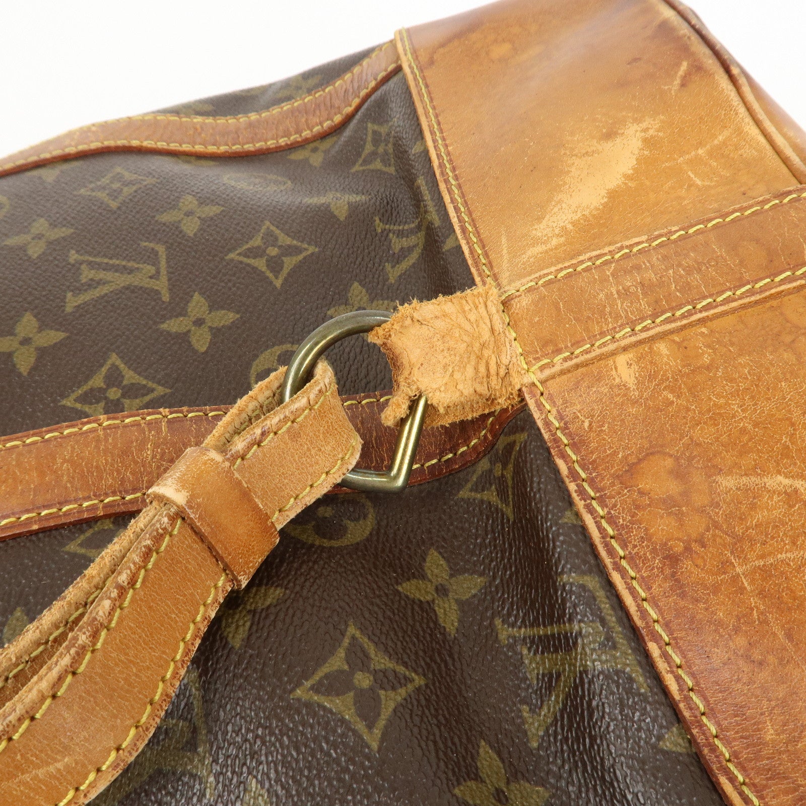 Louis Vuitton Monogram Randonnee GM Shoulder Bag Brown M42244