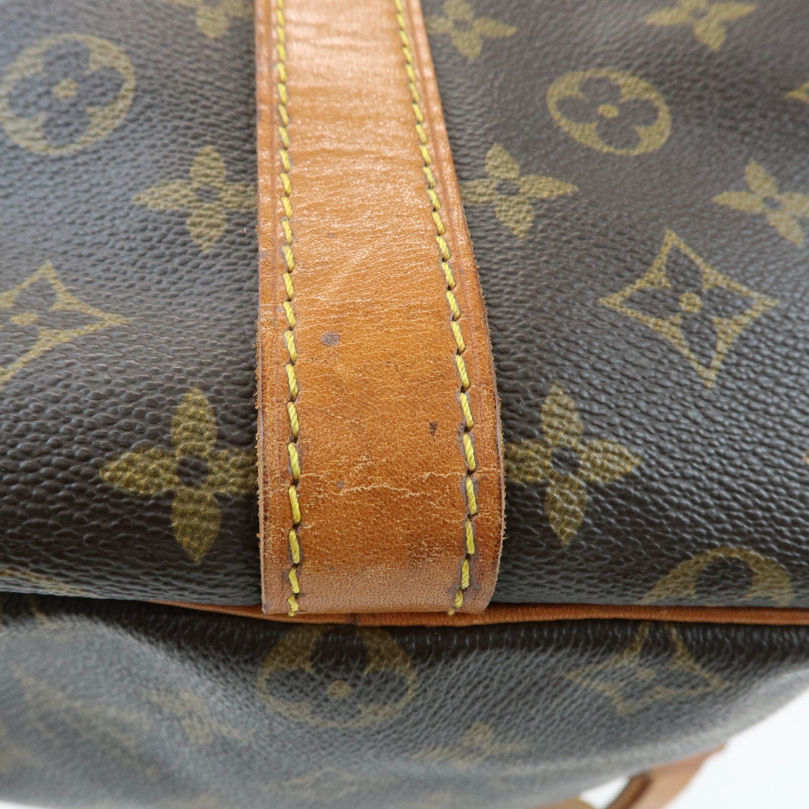 Louis Vuitton Monogram Keep All Bandouliere 55 Boston Bag M41414