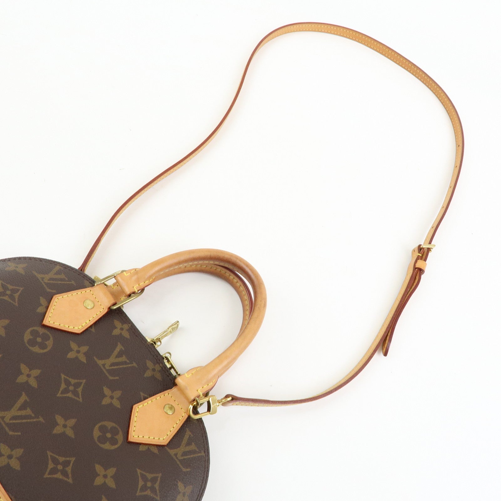 Louis Vuitton Monogram Alma BB 2Way Bag New Style Brown M46990
