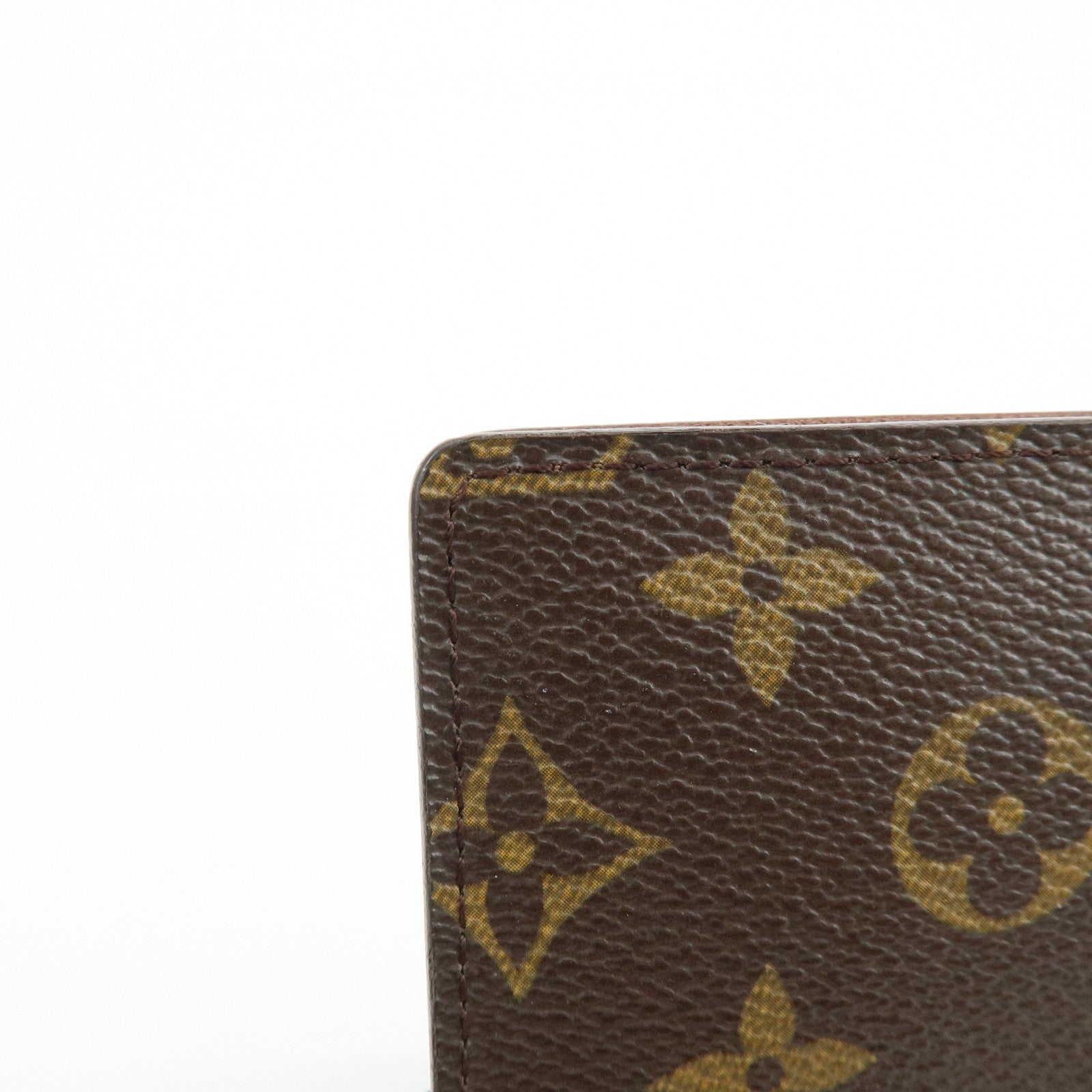 Louis Vuitton Monogram Agenda PM Planner Cover Brown R20005