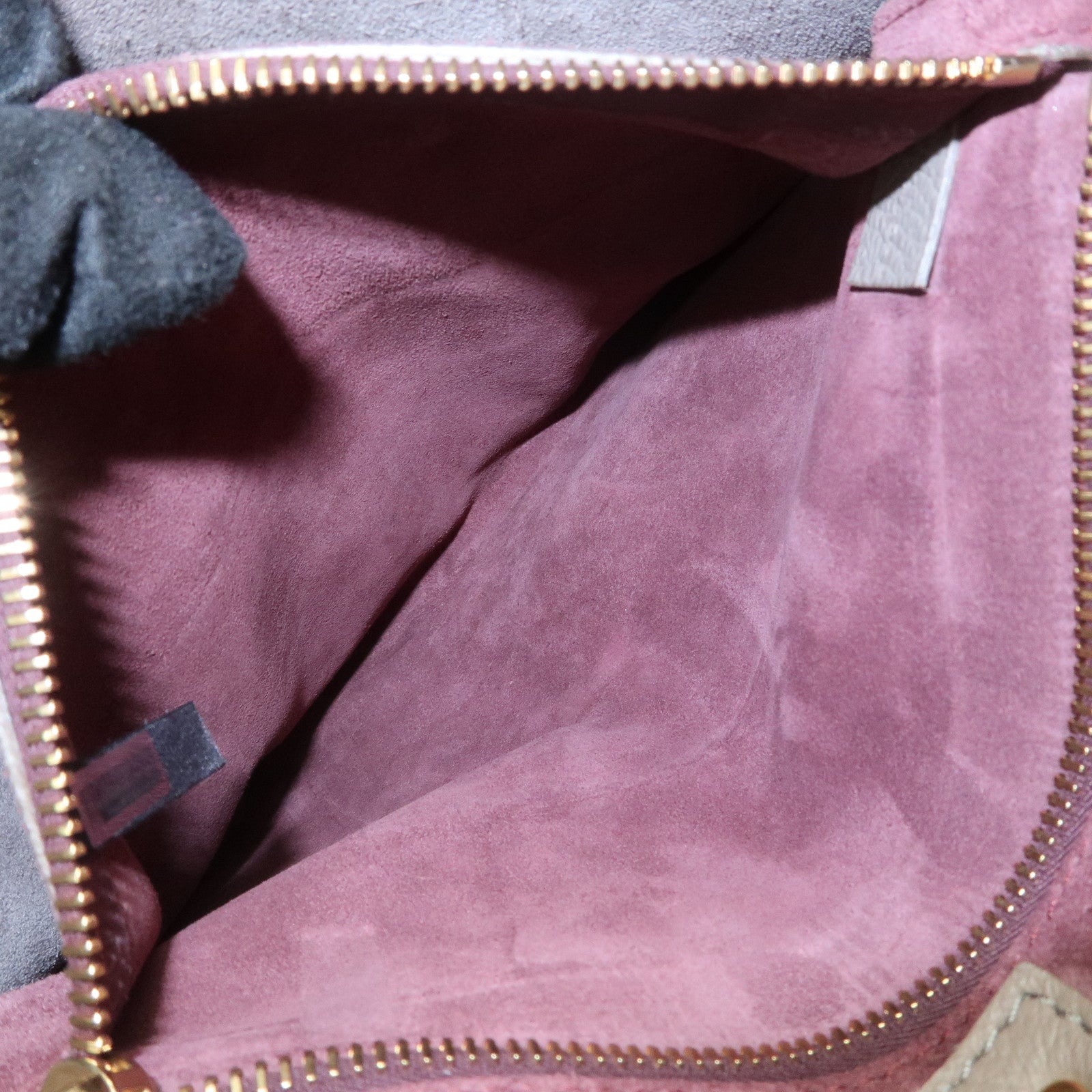 Chloe Marcie Grain Calf Leather Hobo Bag Shoulder Bag Motty Grey