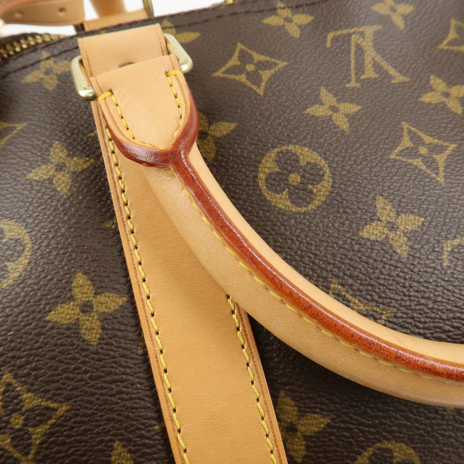 Louis Vuitton Monogram Keep All Bandouliere 60 Boston Bag M41412