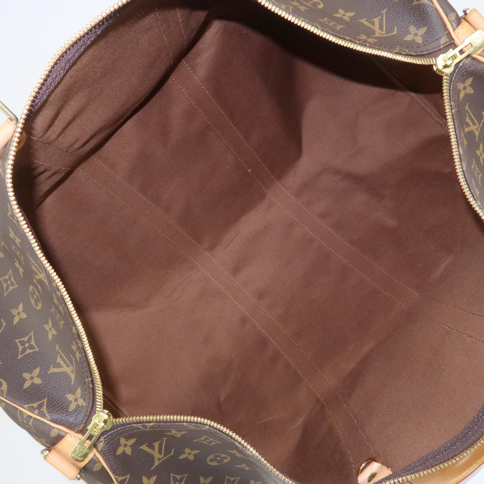 Louis Vuitton Monogram Keep All Bandouliere 55 Boston Bag M41424