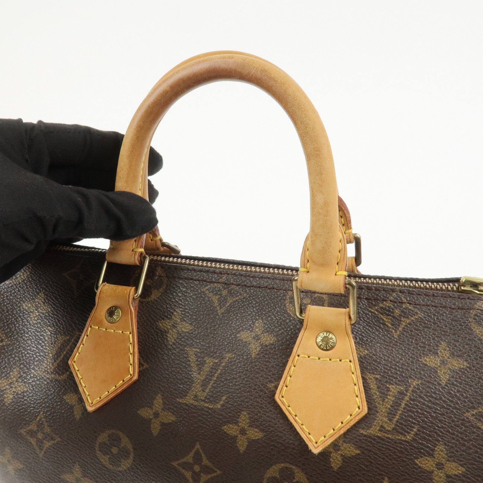Louis Vuitton Monogram Monogram Canvas   Nume Leather M41528