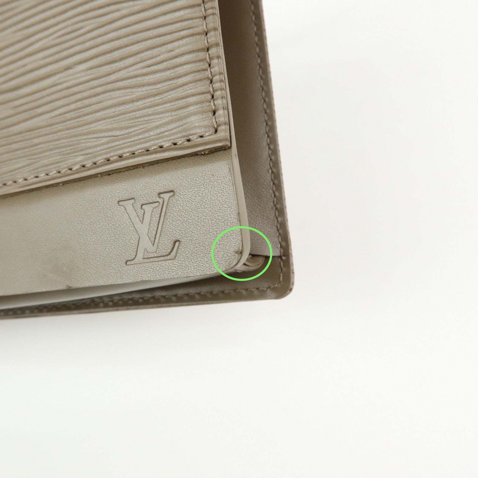 Louis Vuitton Epi Leather Honfleur Shoulder Hand Bag Pepper M5273C