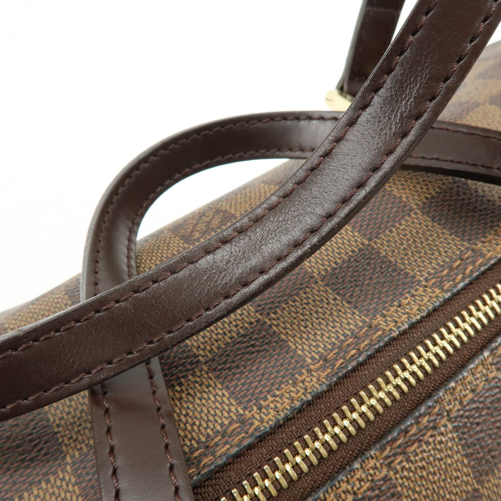 Louis Vuitton Damier Ebene Papillon 30 Hand Bag Brown N51303
