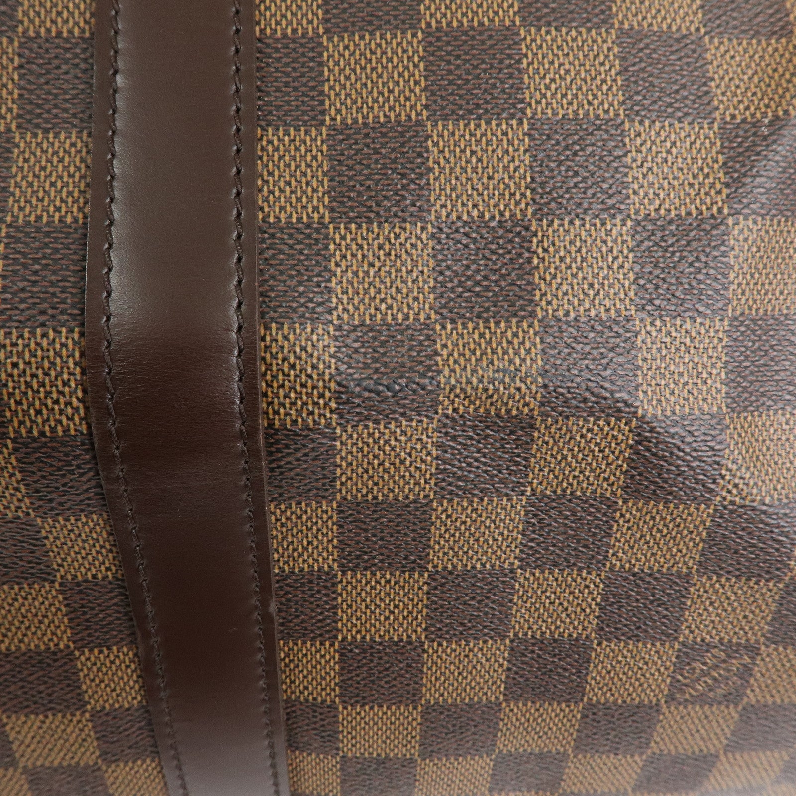 Louis Vuitton Damier Keep All 50 Boston Bag Brown N41427