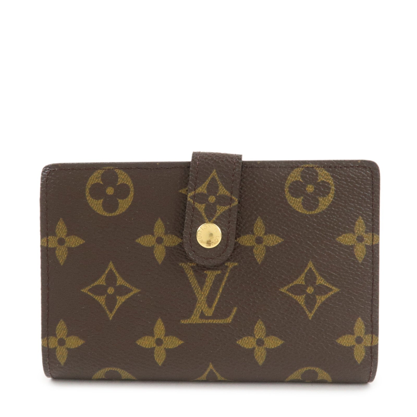 Louis Vuitton Monogram Porte Monnaie Billets Viennois Wallet M61663 Used