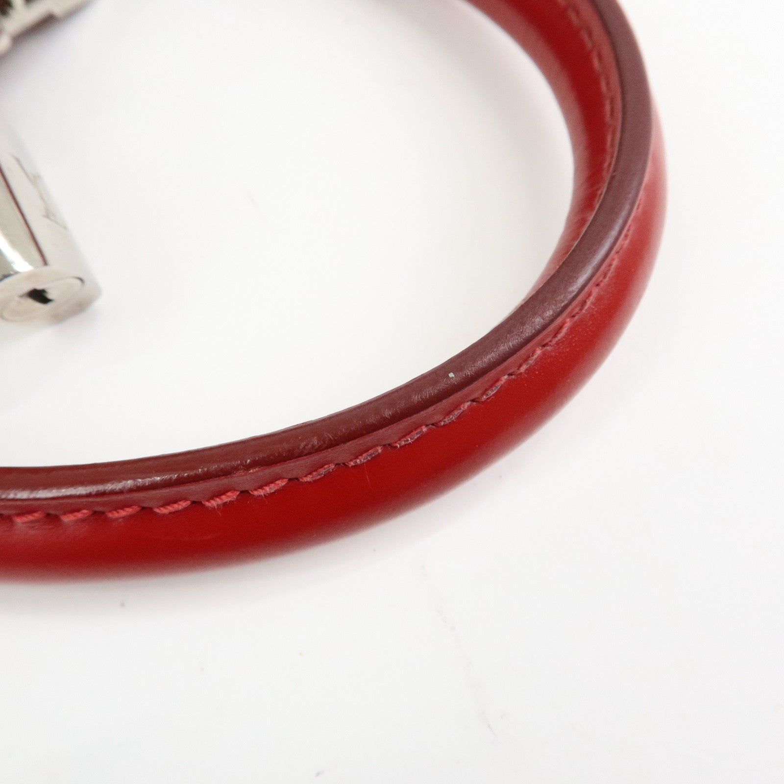 Louis Vuitton Epi Alma PM Leather Hand Bag Carmine Red M4058E