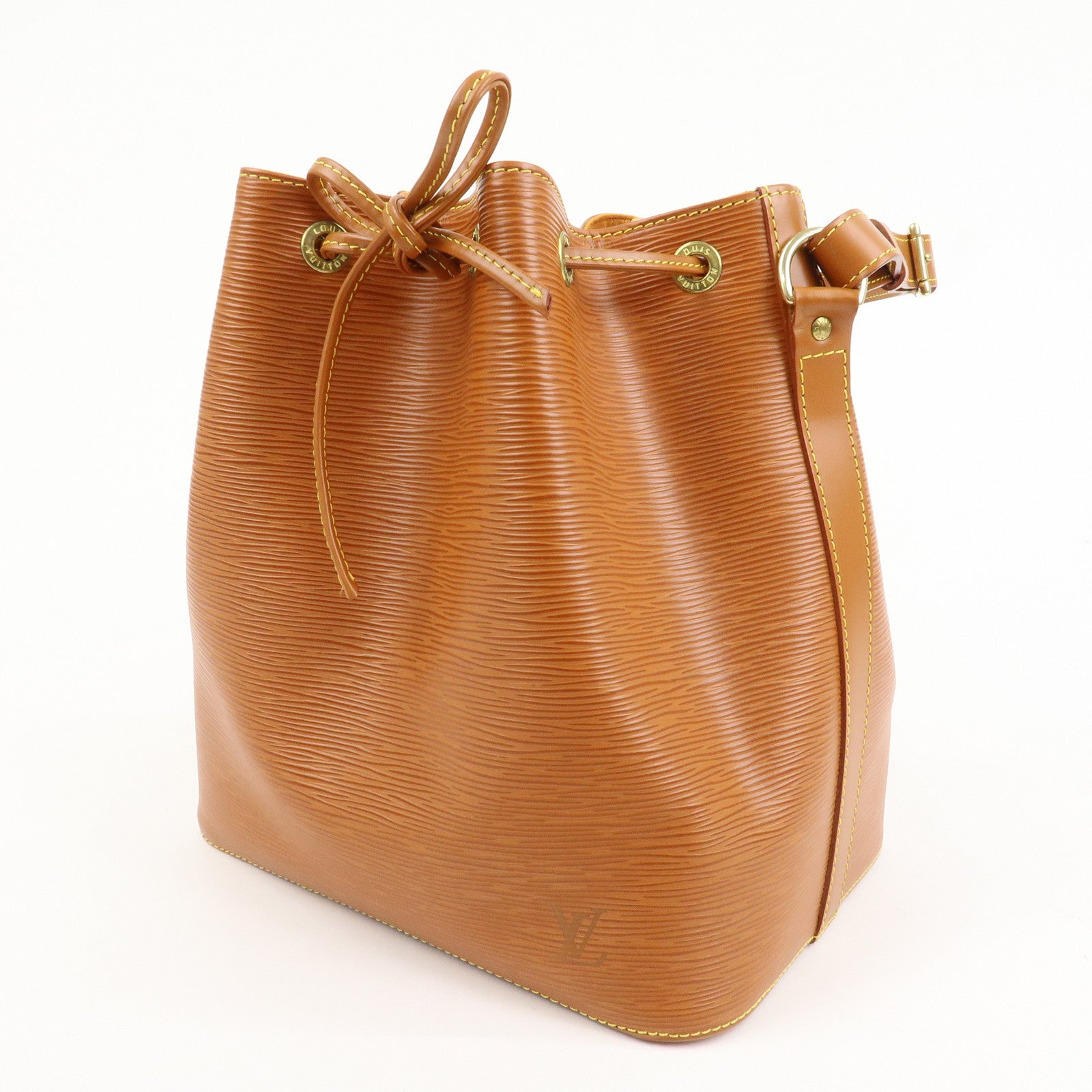 Louis Vuitton Epi Petit Noe Shoulder Bag Zipang Gold M44108