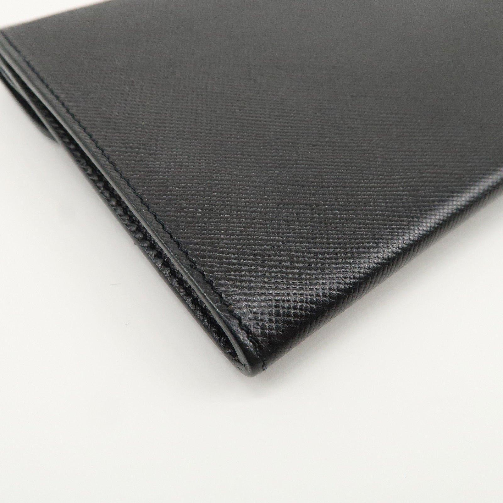 GUCCI Horsebit Leather Long Wallet Black Gold 030.001.0793