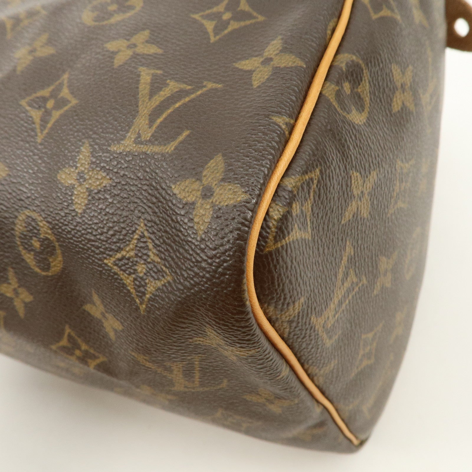 Louis Vuitton Monogram Speedy 30 Boston Bag Hand Bag Brown M41526