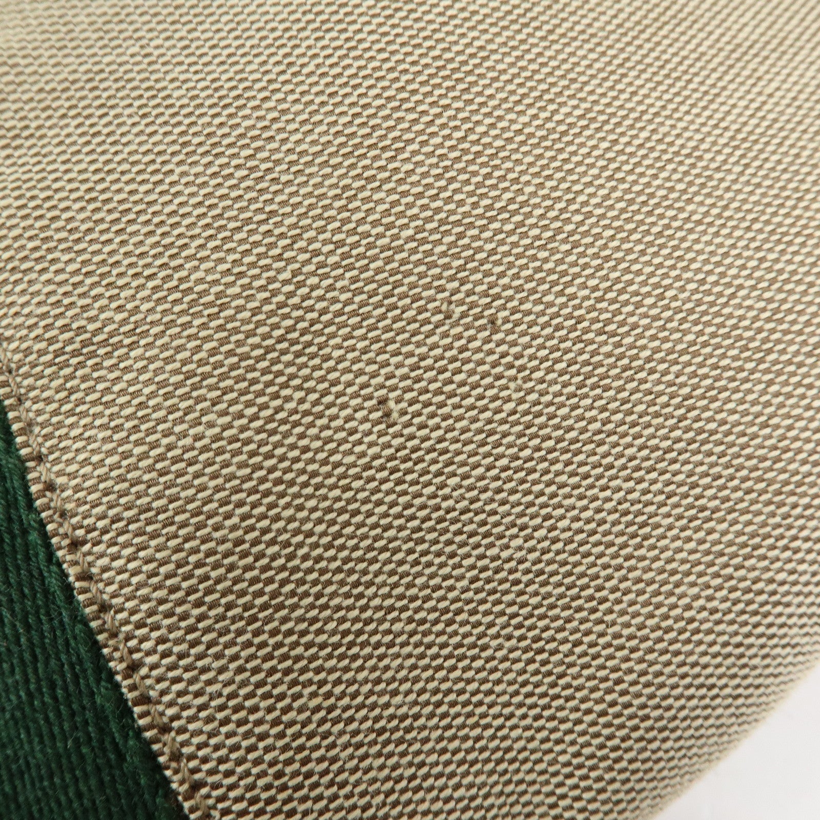 GUCCI Sherry Interlocking G Canvas Shoulder Hand Bag Beige 114871