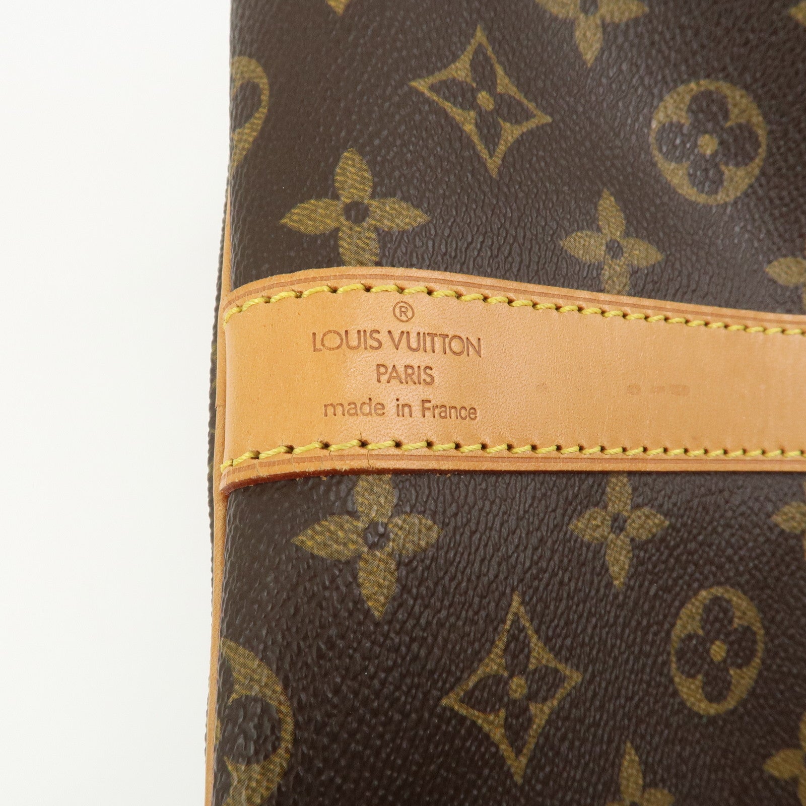 Louis Vuitton Monogram Keep All Bandouliere 55 Boston Bag M41424