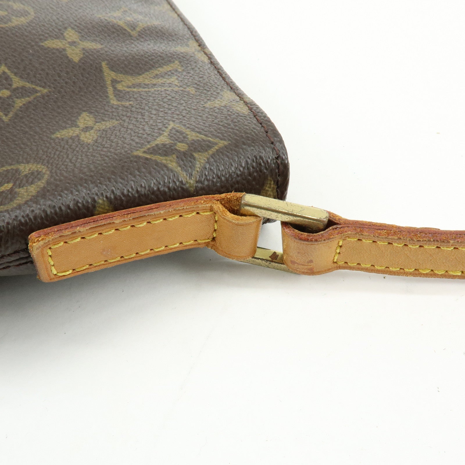 Louis Vuitton Monogram Trotteur Canvas Shoulder Bag Brown M51240