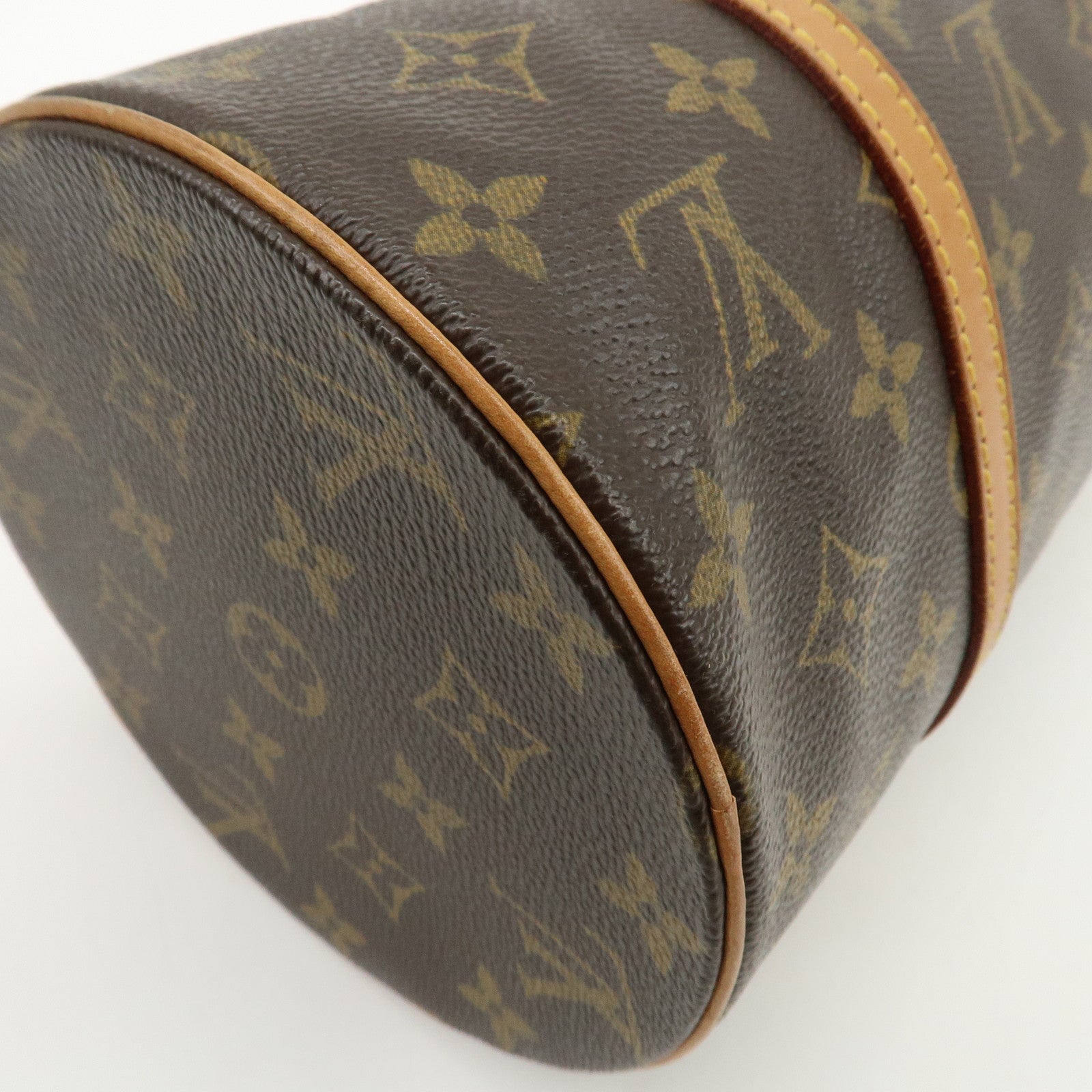 Louis Vuitton Monogram Papillon 30 Hand Bag New Style Brown M51385