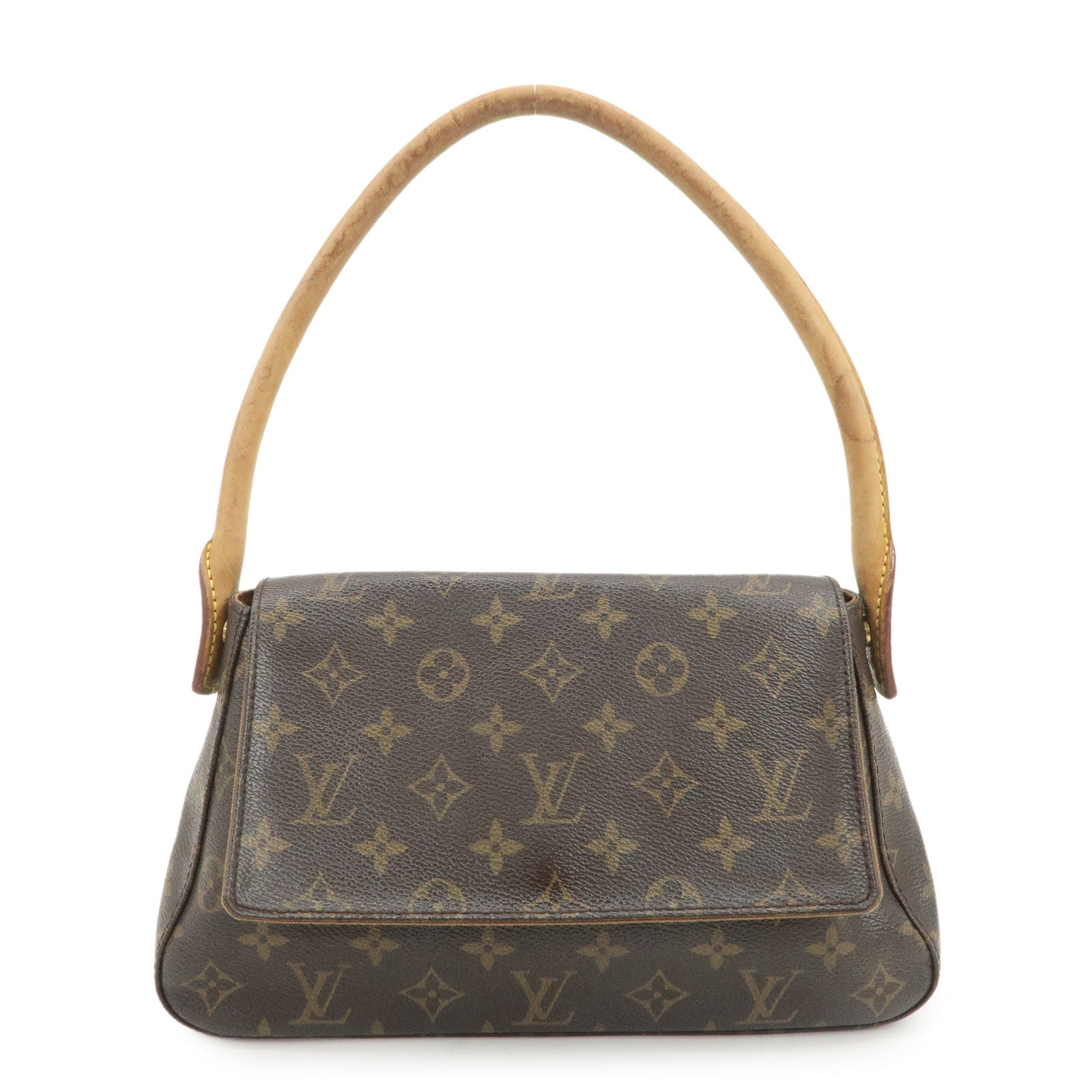 Louis Vuitton Monogram Mini Looping Shoulder Bag Brown M51147