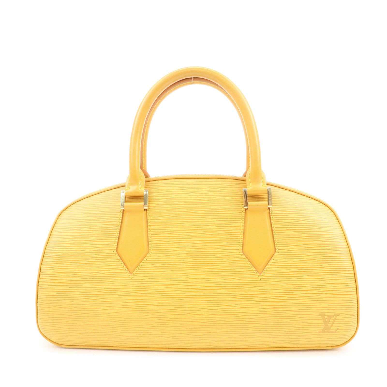 Louis Vuitton Epi Leather Jasmine Hand Bag Tassilli Yellow M52089