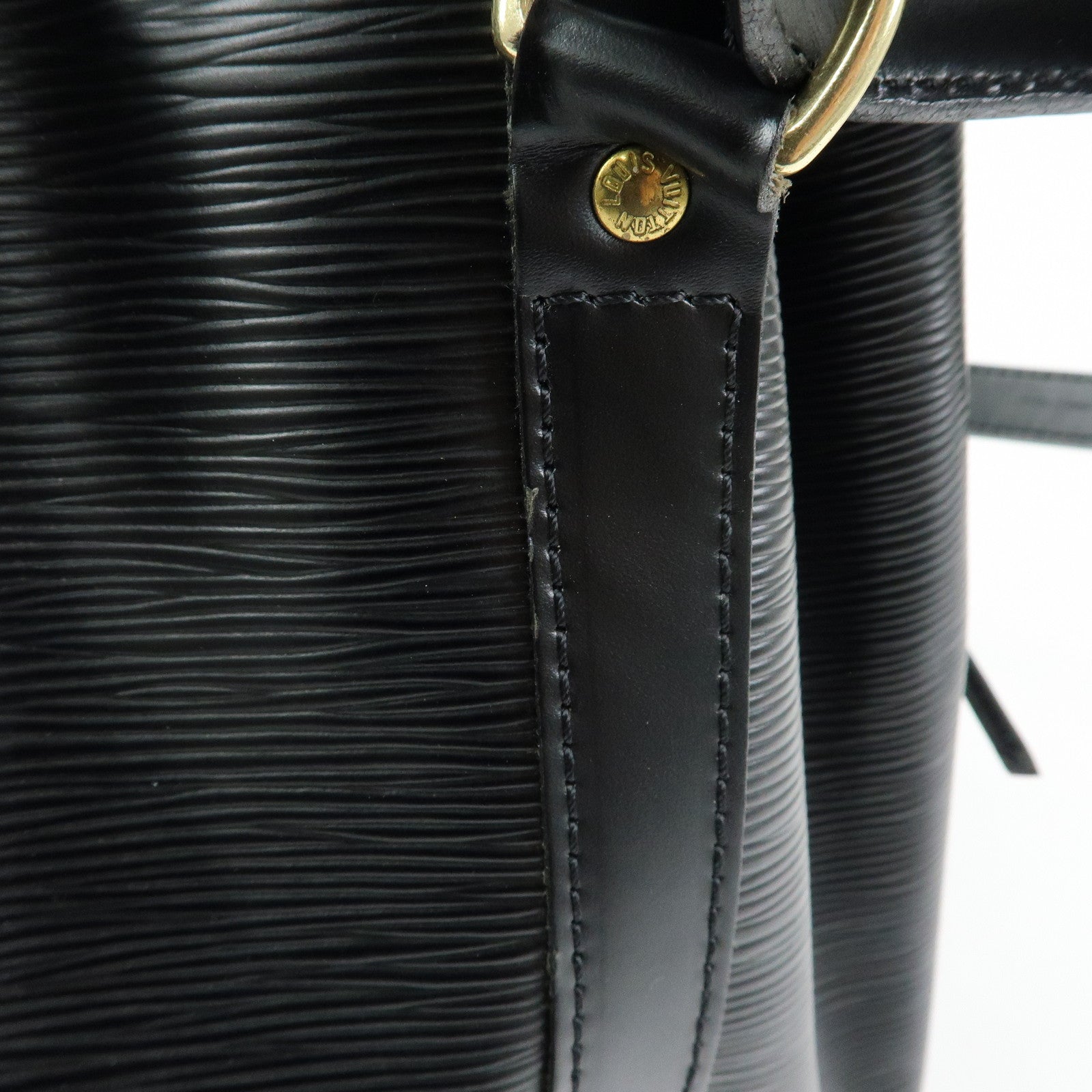 Louis Vuitton Epi Leather Petit Noe Shoulder Bag Noir Black M44102